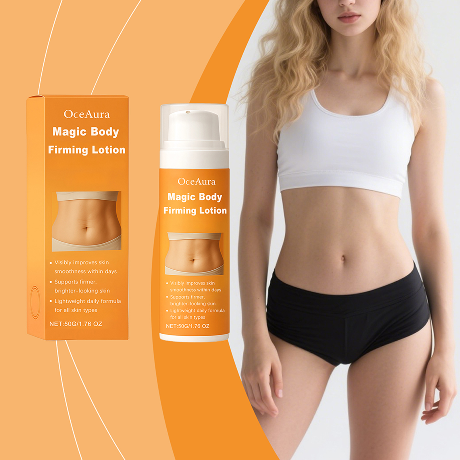 Skincare Luxury Whitening - 50g Luxury Body Oil,Magics Body Firming