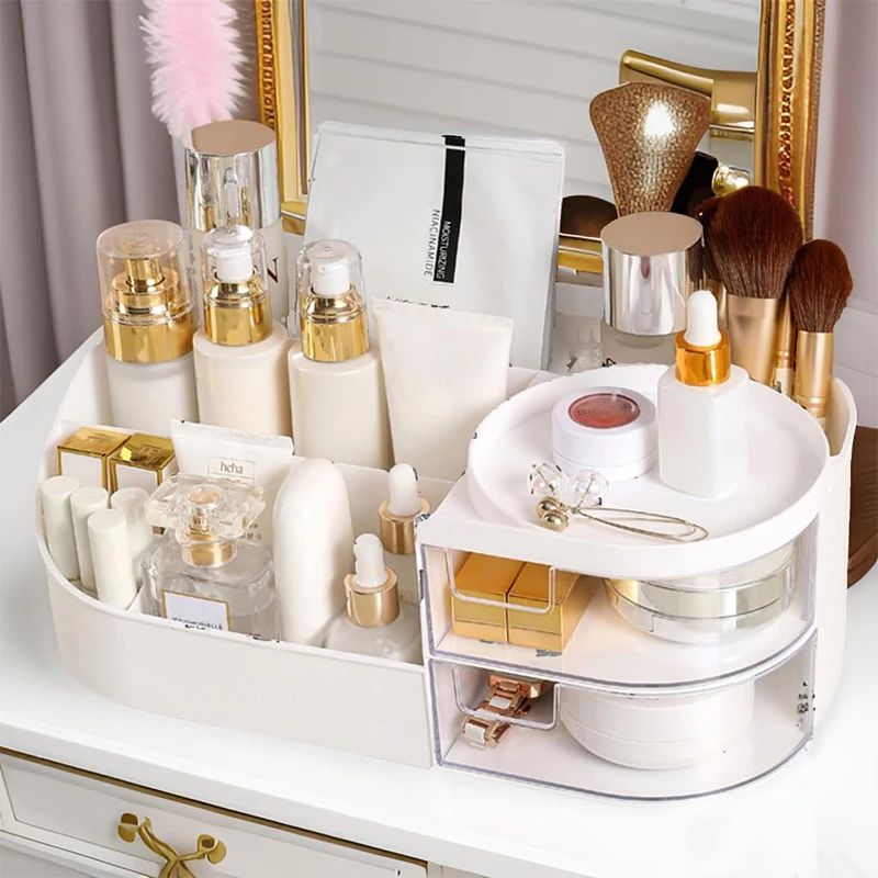 Large Capacity Cosmetic Storag - Luxury Skincare Organizer recensione e prezzo