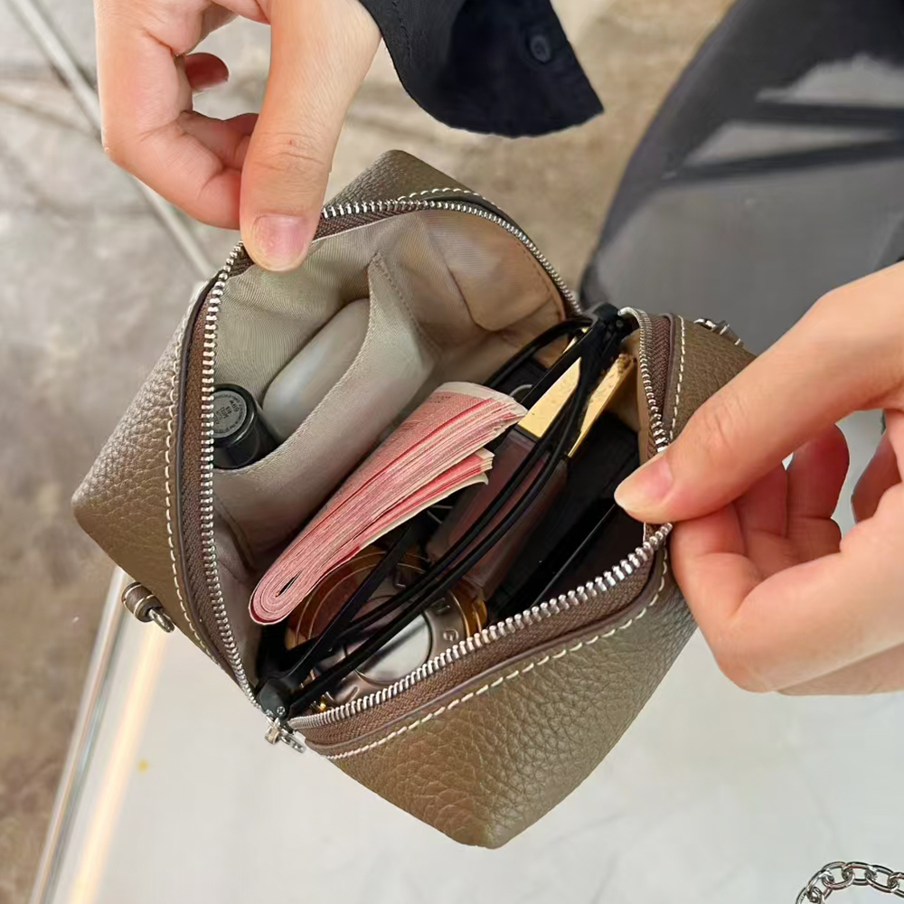Genuine Leather Mini Women Cro - Luxury Skincare Products recensione e prezzo