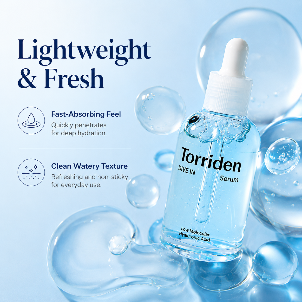 Torriden DIVE-IN Low-Molecular - Luxury Skincare Products recensione e prezzo