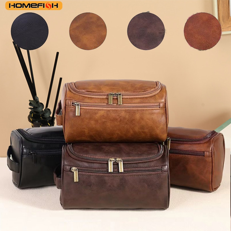 HOMEFISH Men PU Vintage Luxury - Luxury Skincare Containers recensione e prezzo