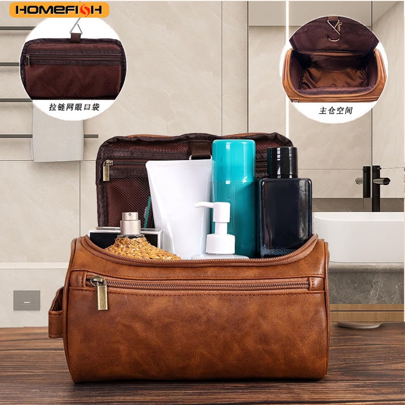 HOMEFISH Men PU Vintage Luxury - Luxury Skincare Containers recensione e prezzo
