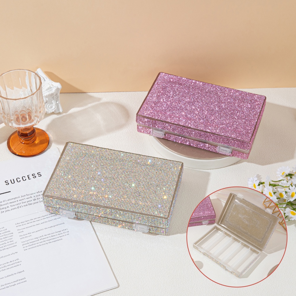 Luxury Shiny Rhinestone Storag - Luxury Skincare Products recensione e prezzo