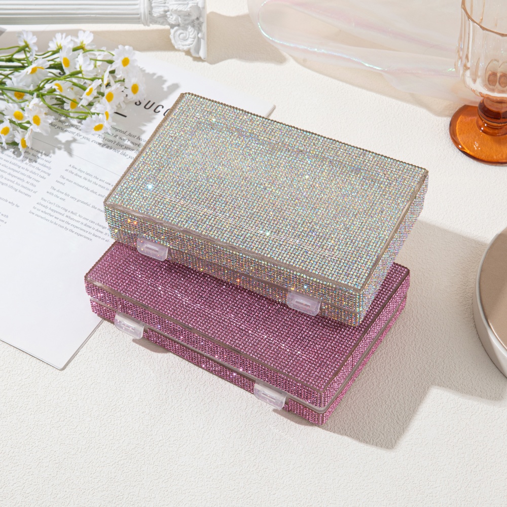 Luxury Shiny Rhinestone Storag - Luxury Skincare Products recensione e prezzo