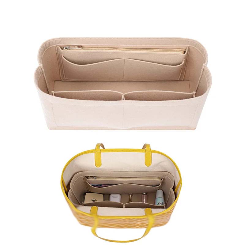 Felt Insert Bag Cosmetic Organ - Luxury Skincare Women recensione e prezzo