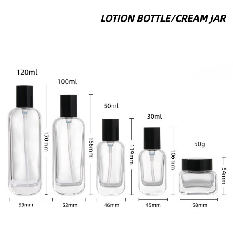 【Logo Custom】1Pcs Luxury Clear - Luxury Skincare Containers recensione e prezzo