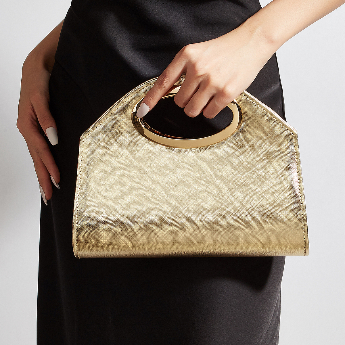 Women's Evening Bag, Gold Colo - Luxury Skincare Products recensione e prezzo