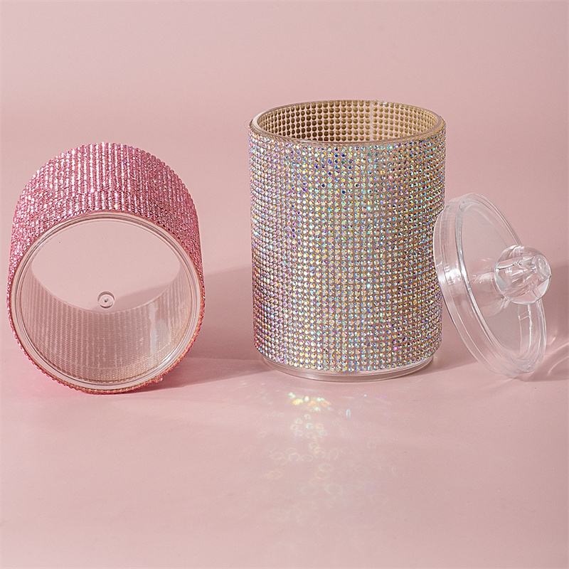 Luxury Diamond Cotton Swab Sto - Luxury Skincare Containers recensione e prezzo