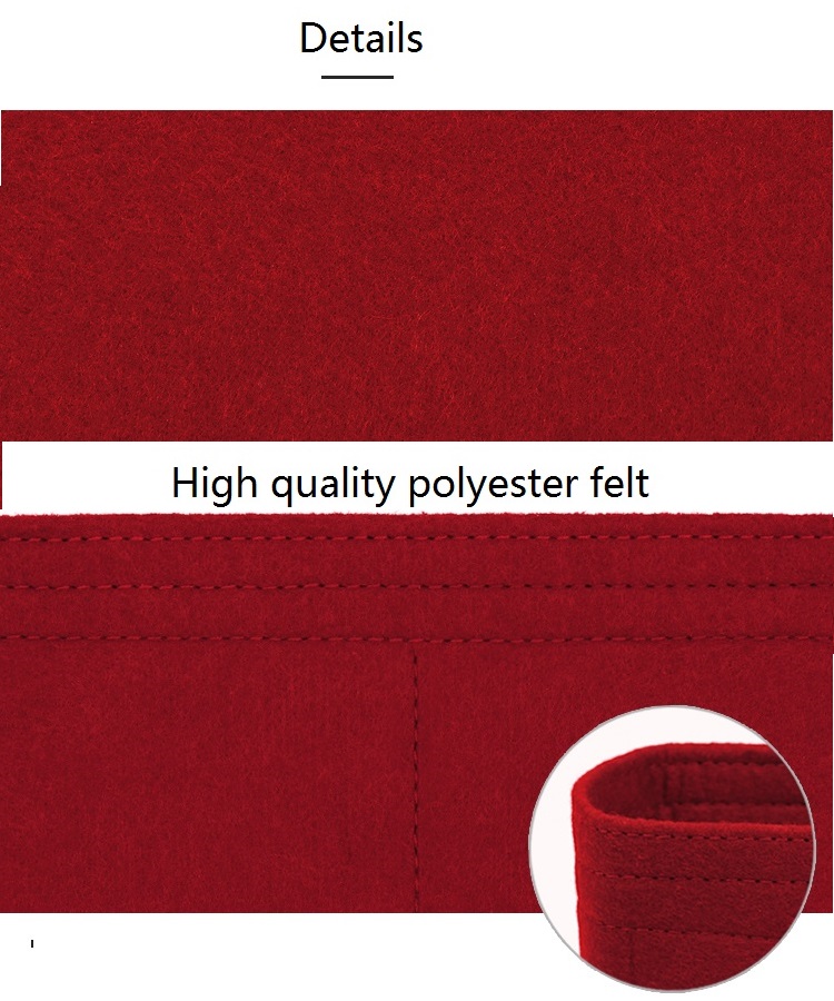 Felt Insert Bag Organizer for  - Luxury Skincare Containers recensione e prezzo