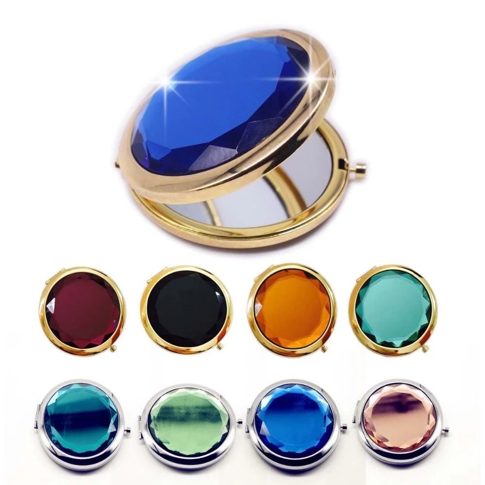 1Pc Luxury Crystal Makeup Mirr - Luxury Skincare Products recensione e prezzo