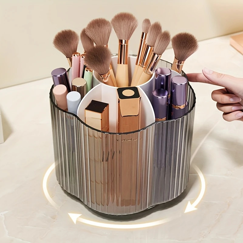 360° Rotating Makeup Brush Hol - Luxury Skincare Organizer recensione e prezzo