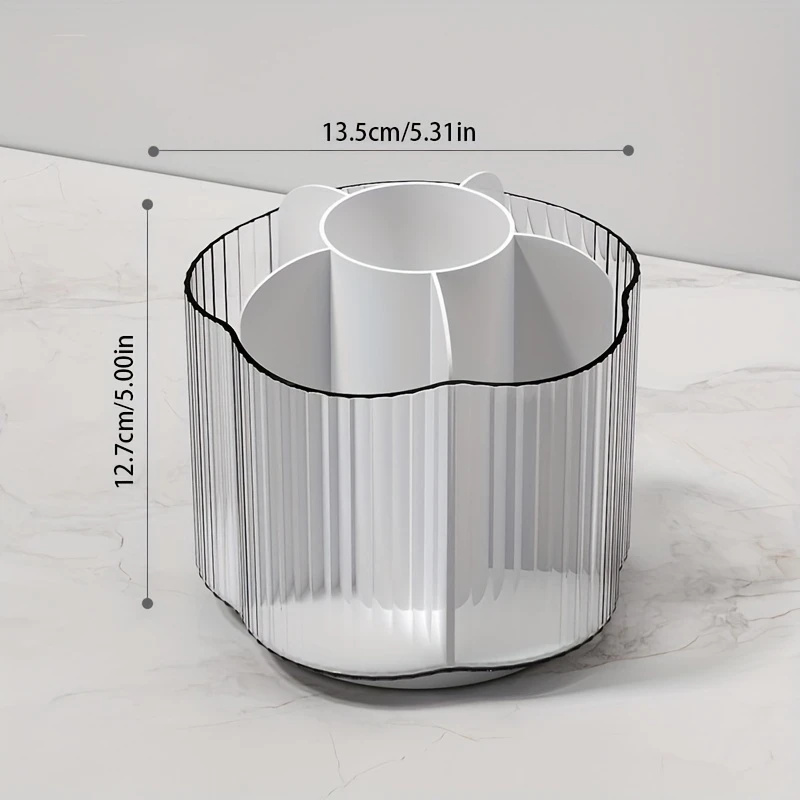 360° Rotating Makeup Brush Hol - Luxury Skincare Organizer recensione e prezzo