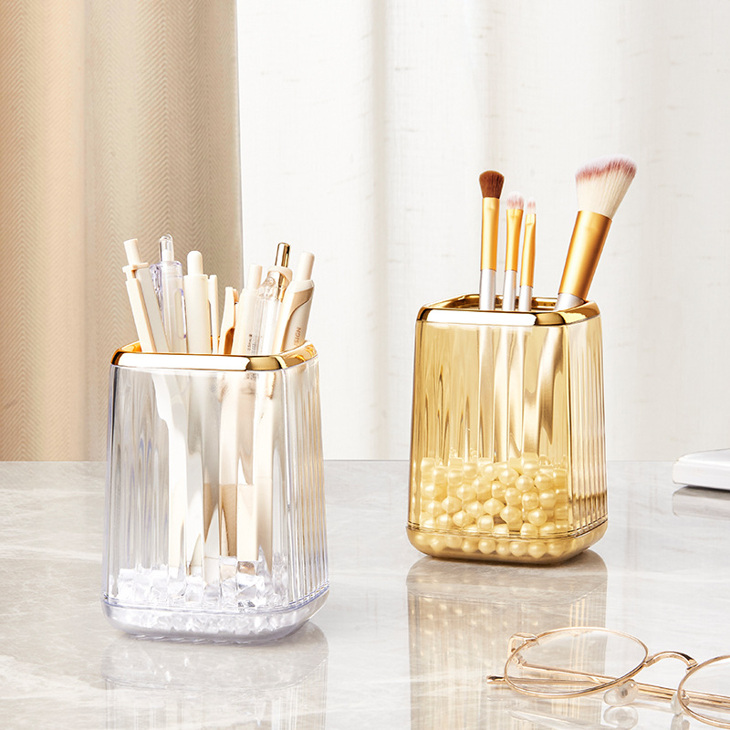 Desktop Cosmetic Brushes Stora - Luxury Skincare Containers recensione e prezzo