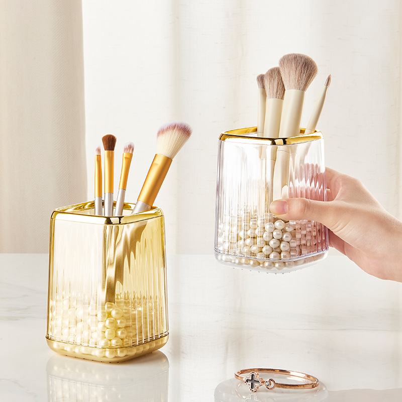Desktop Cosmetic Brushes Stora - Luxury Skincare Containers recensione e prezzo