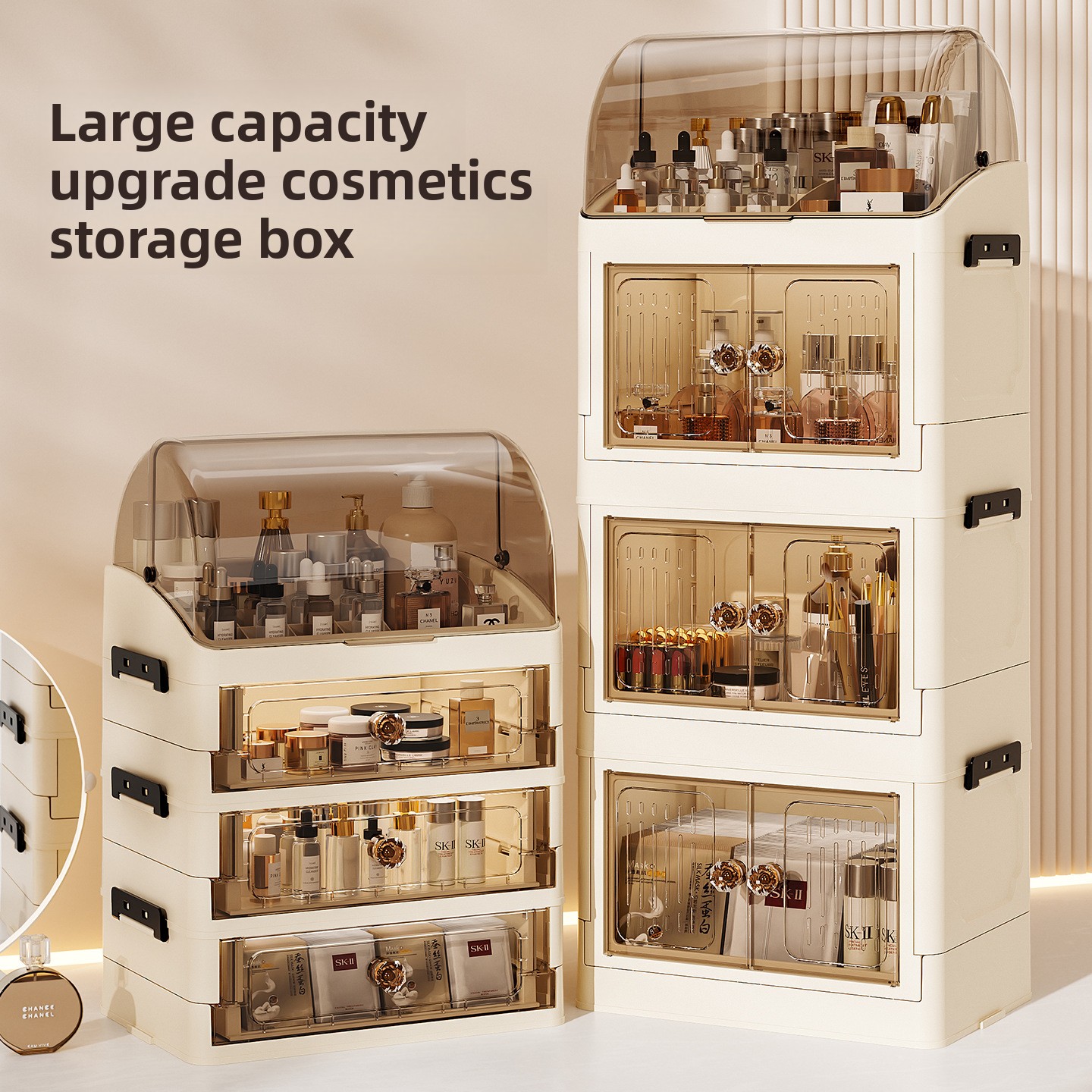 Luxury covered cosmetics stora - Luxury Skincare Containers recensione e prezzo
