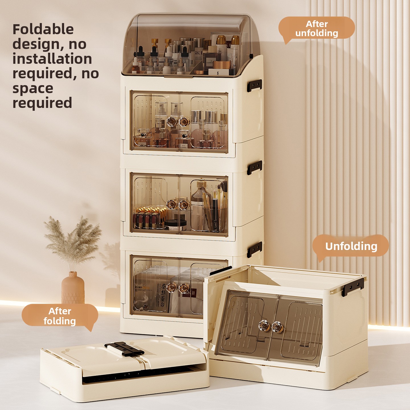 Luxury covered cosmetics stora - Luxury Skincare Containers recensione e prezzo