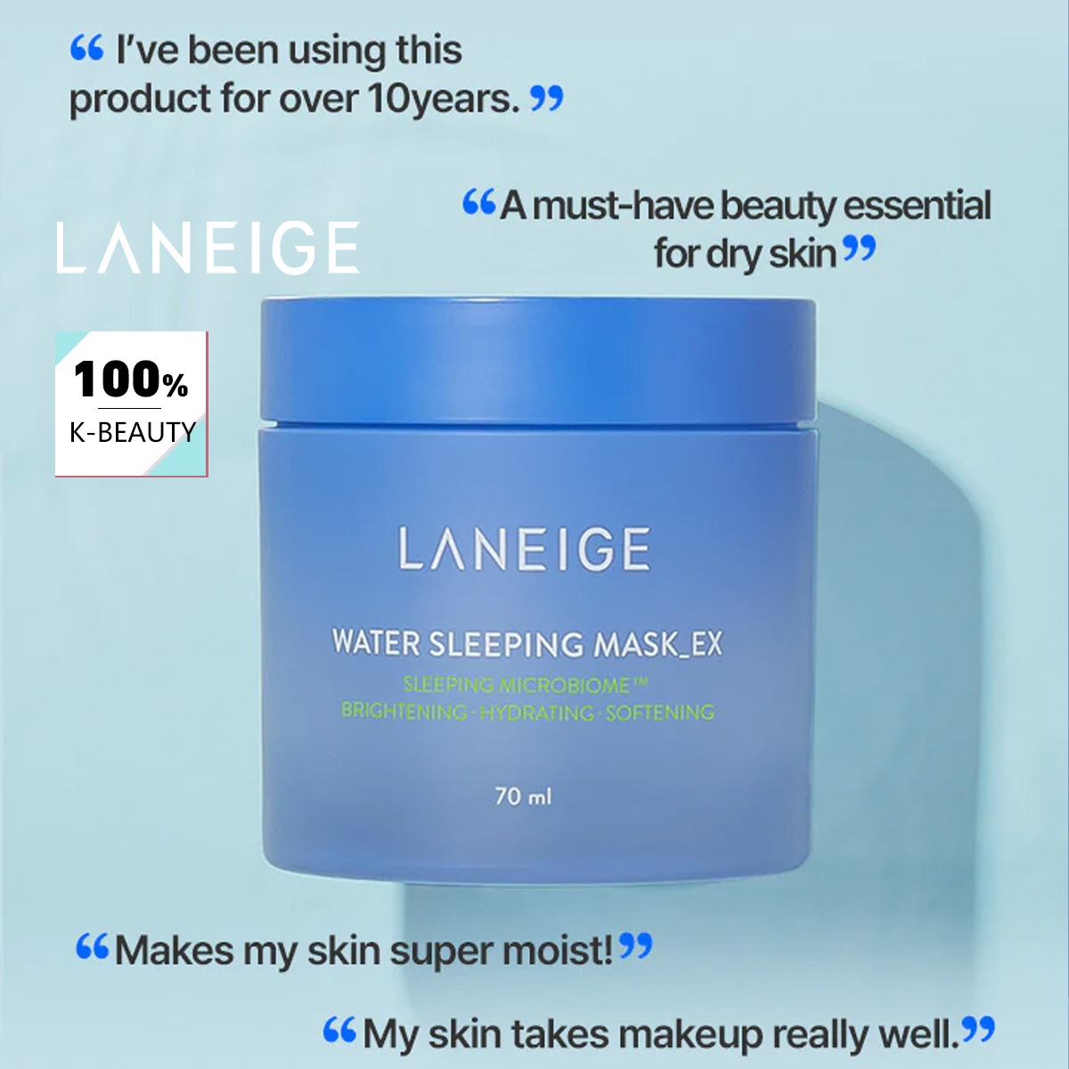 LANEIGE Water Sleeping Mask 70 - Luxury Skincare In Korea recensione e prezzo
