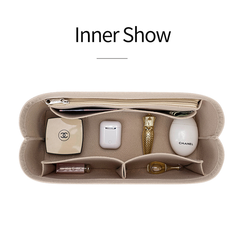 Felt Insert Bag Cosmetic Organ - Luxury Skincare Women recensione e prezzo