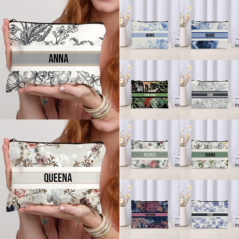 Custom Name Vintage Makeup Bag - Luxury Skincare And Makeup Brands recensione e prezzo