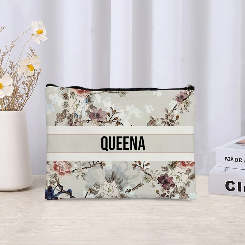 Custom Name Vintage Makeup Bag - Luxury Skincare And Makeup Brands recensione e prezzo