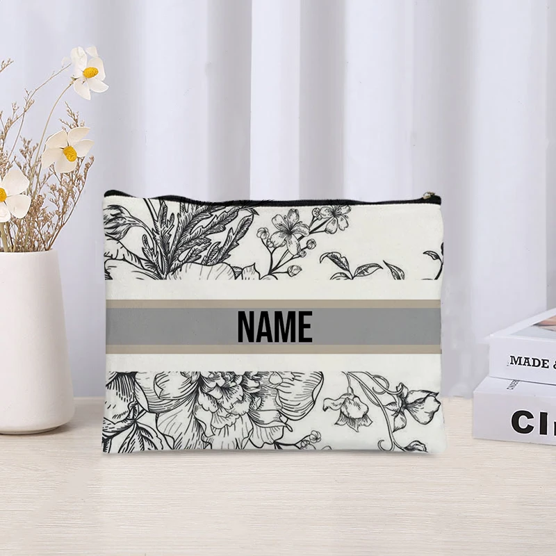 Custom Name Vintage Makeup Bag - Luxury Skincare And Makeup Brands recensione e prezzo