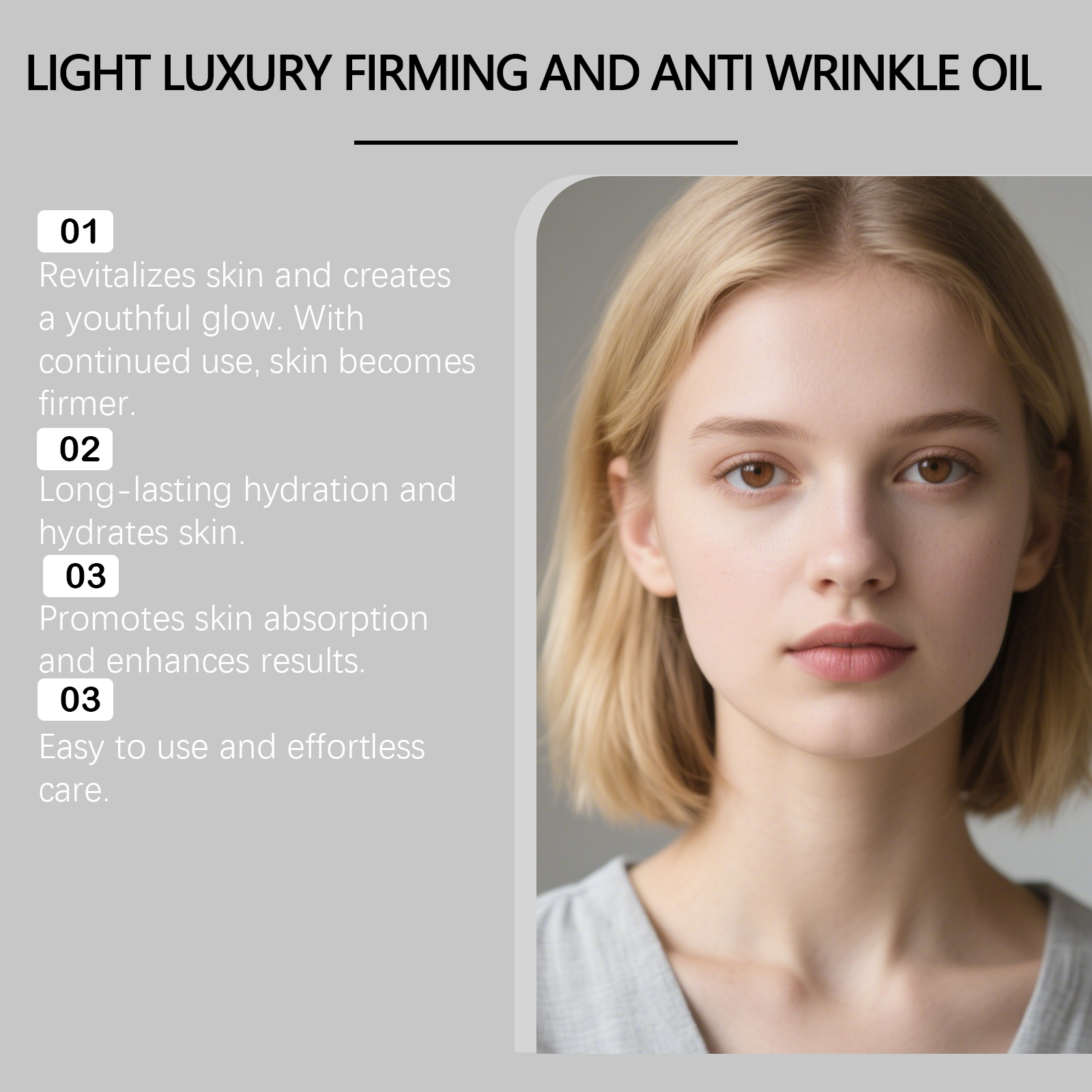 Firming Facial Care Oil Liftin - Luxury Skincare Women recensione e prezzo