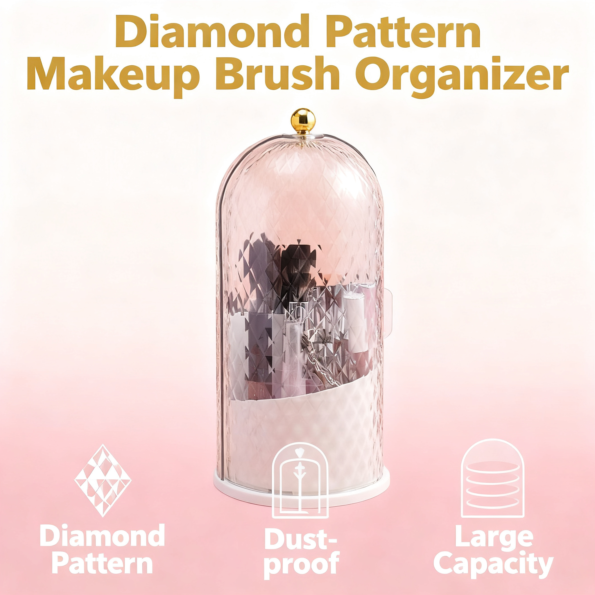 360° Rotating Makeup Brush Hol - Luxury Skincare And Makeup Brands recensione e prezzo